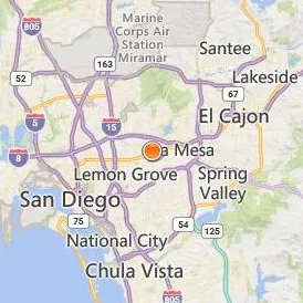 Platt College San Diego Location Map - City View
