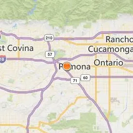 Pomona Unified School District Adult and Career Education Location Map - City View