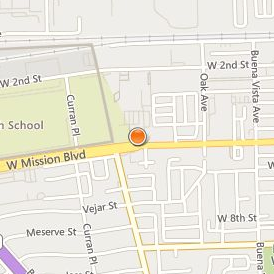 Pomona Unified School District Adult and Career Education Location Map - Street View