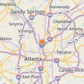 Portfolio Center Location Map - City View