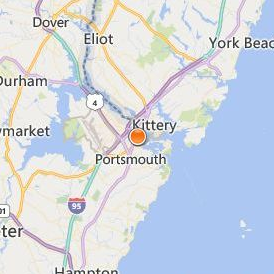 Paul Mitchell the School Portsmouth Location Map - City View