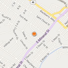 Potomac State College of West Virginia University Location Map - Street View