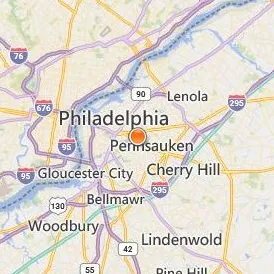 Prism Career Institute Cherry Hill Location Map - City View