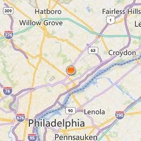 Prism Career Institute Philadelphia Location Map - City View