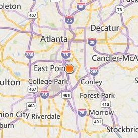 Profile Institute of Barber Styling Location Map - City View