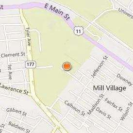 Radford University Location Map - Street View