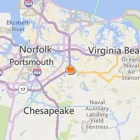 Regent University Location Map - City View
