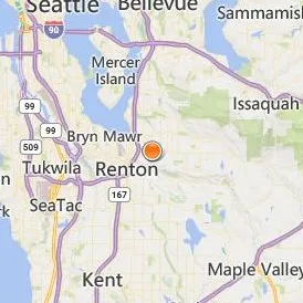 Renton Technical College Location Map - City View