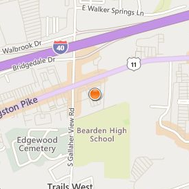 Paul Mitchell the School Knoxville Location Map - Street View