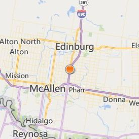 Rio Grande Valley College Location Map - City View
