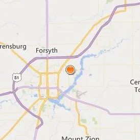 Richland Community College Location Map - City View
