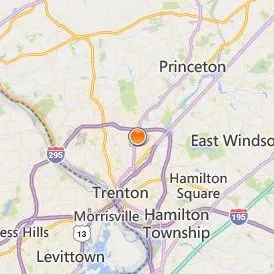 Rider University Location Map - City View