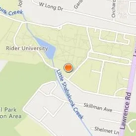 Rider University Location Map - Street View