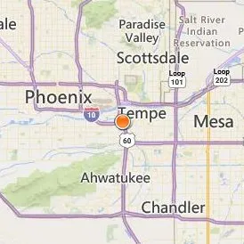 Rio Salado College Location Map - City View