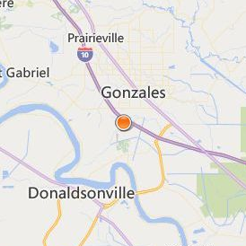 River Parishes Community College Location Map - City View