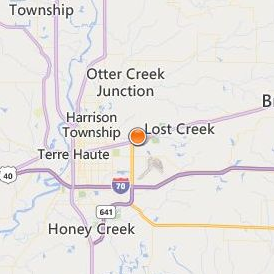 Rose Hulman Institute of Technology Location Map - City View