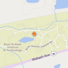 Rose Hulman Institute of Technology Location Map - Street View