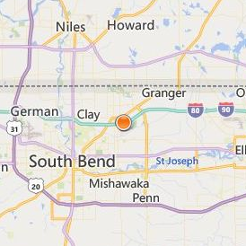 Ross Medical Education Center Granger Location Map - City View