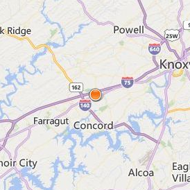 Ross Medical Education Center Knoxville Location Map - City View