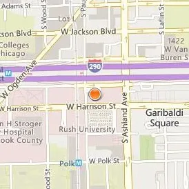 Rush University Location Map - Street View