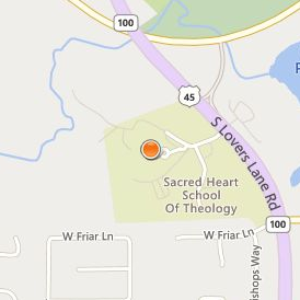 Sacred Heart School of Theology Location Map - Street View