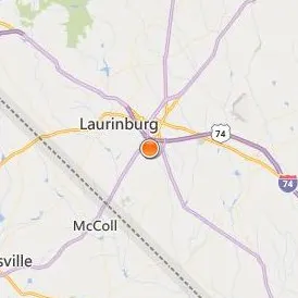 St. Andrews University Location Map - City View