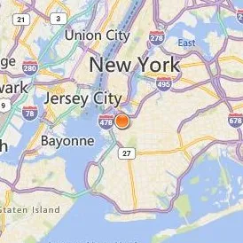 St. Francis College Location Map - City View