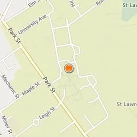 St Lawrence University Location Map - Street View