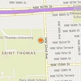 St. Thomas University Location Map - Street View
