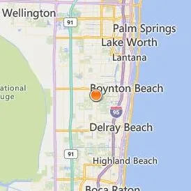 Saint Vincent de Paul Regional Seminary Location Map - City View