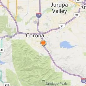 Salon Success Academy Corona Location Map - City View