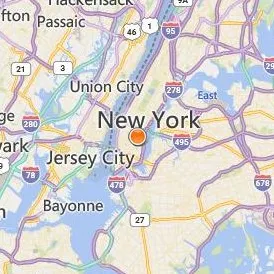 School of Visual Arts Location Map - City View
