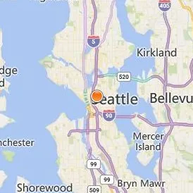 Seattle Central College Location Map - City View