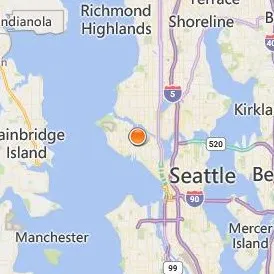 Seattle Film Institute Location Map - City View