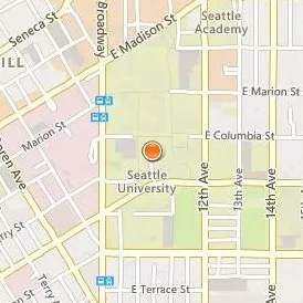Seattle University Location Map - Street View