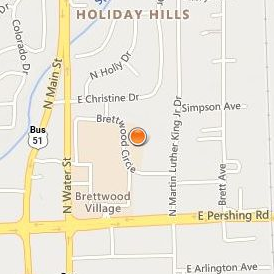 Reflections Academy of Beauty Location Map - Street View