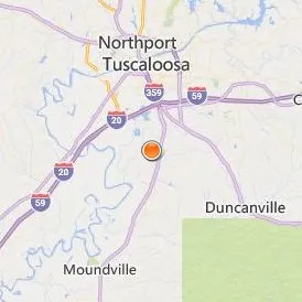 Shelton State Community College Location Map - City View