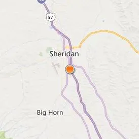 Northern Wyoming Community College District Location Map - City View