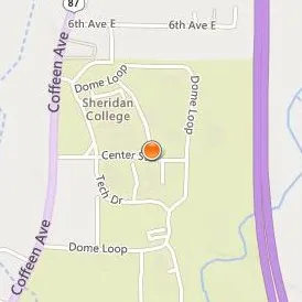 Northern Wyoming Community College District Location Map - Street View