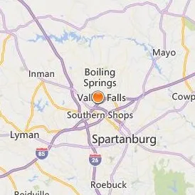 Sherman College of Chiropractic Location Map - City View