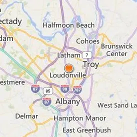 Siena College Location Map - City View