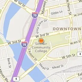 Sinclair Community College Location Map - Street View