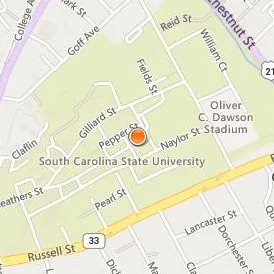 South Carolina State University Location Map - Street View