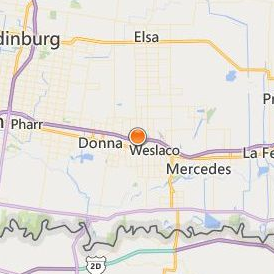 South Texas Vocational Technical Institute Weslaco Location Map - City View