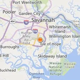 South University Savannah Online Location Map - City View