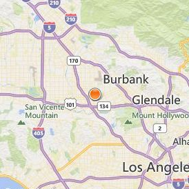 Southern California Health Institute Location Map - City View