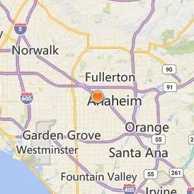Southern California Institute of Technology Location Map - City View