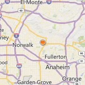 Southern California University of Health Sciences Location Map - City View