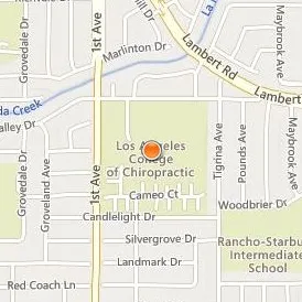 Southern California University of Health Sciences Location Map - Street View