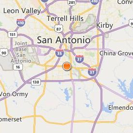 Southern Careers Institute San Antonio Location Map - City View
